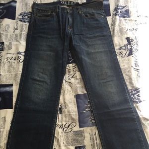 GUESS Lincoln Slim Straight Jeans 34x32